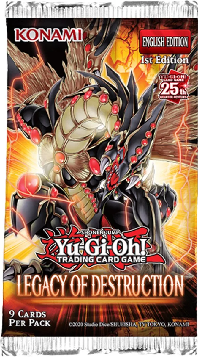 Konami Yu-Gi-Oh! Legacy of Destruction Booster
