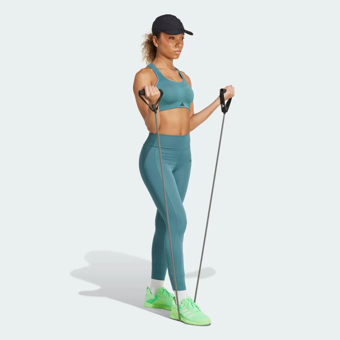 adidas Performance Optime Stash 7/8 Legging JW7610 - Groen