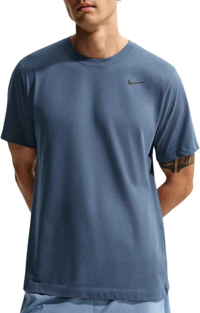 Nike Dri-FIT Training Shirt Heren S - Groen/Zwart