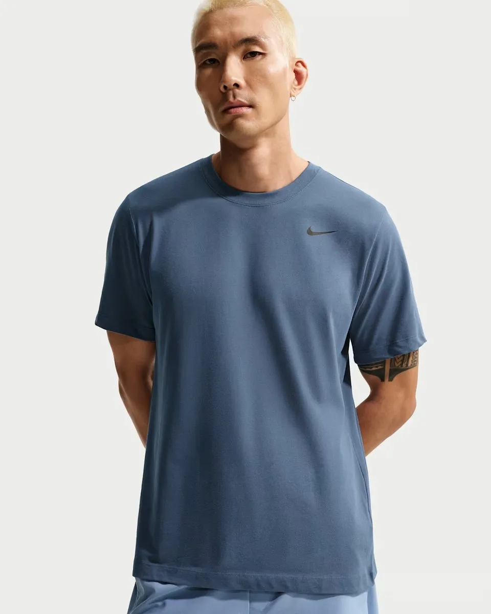 Nike Dri-FIT Training Shirt Heren S - Groen/Zwart