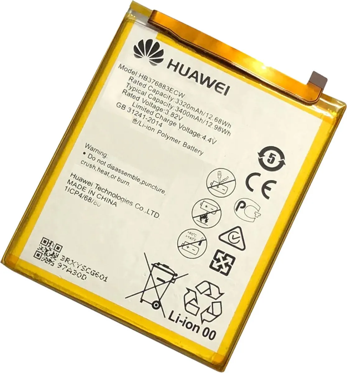 Huawei P9 Plus HB376883ECW Interne batterij