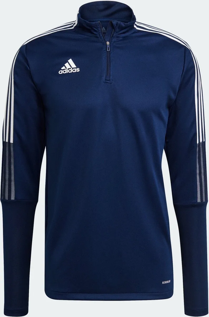 adidas Tiro 21 Trainingssweater XXL - Blauw/Wit
