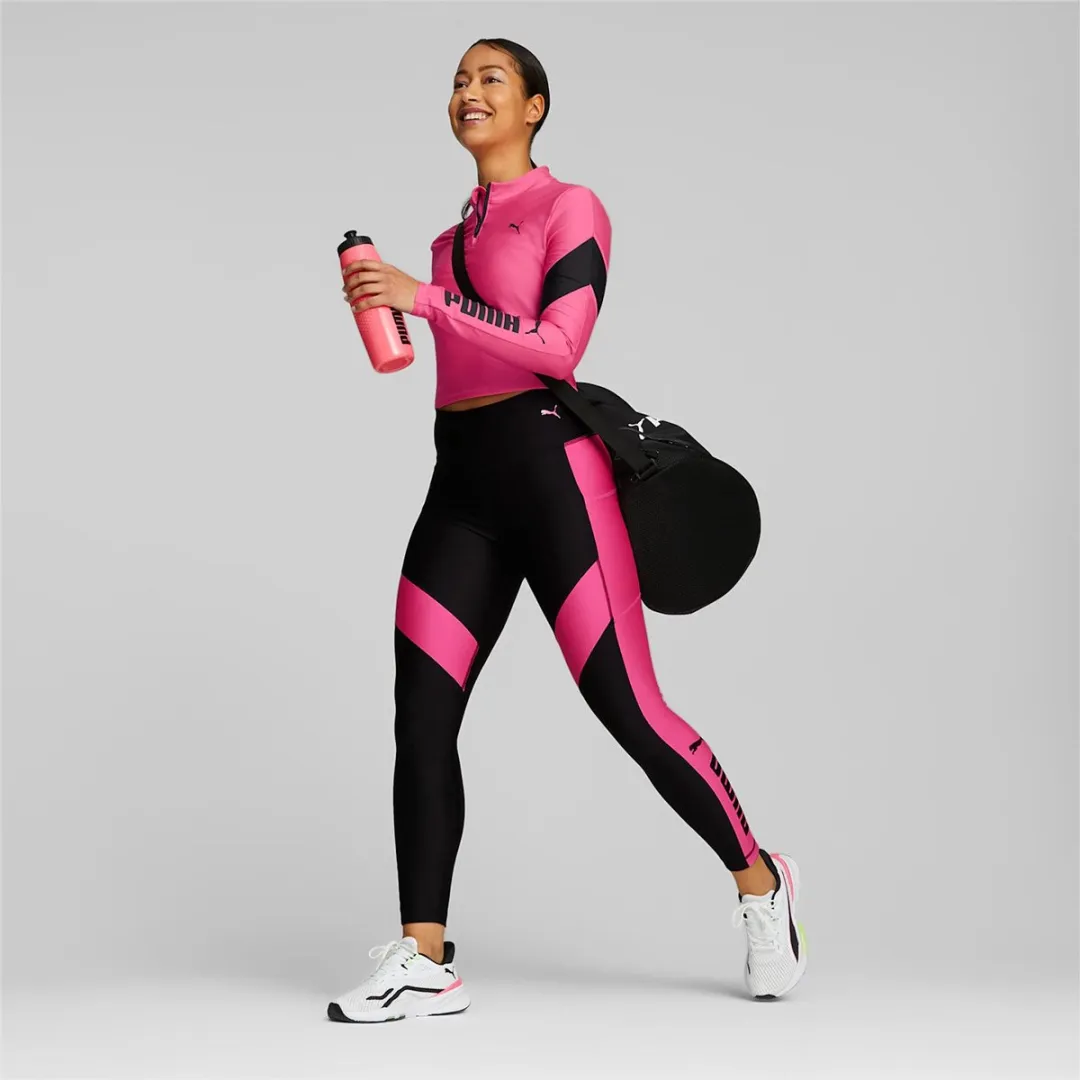 PUMA Fit Eversculpt Sporttrui - S - Roze/Zwart