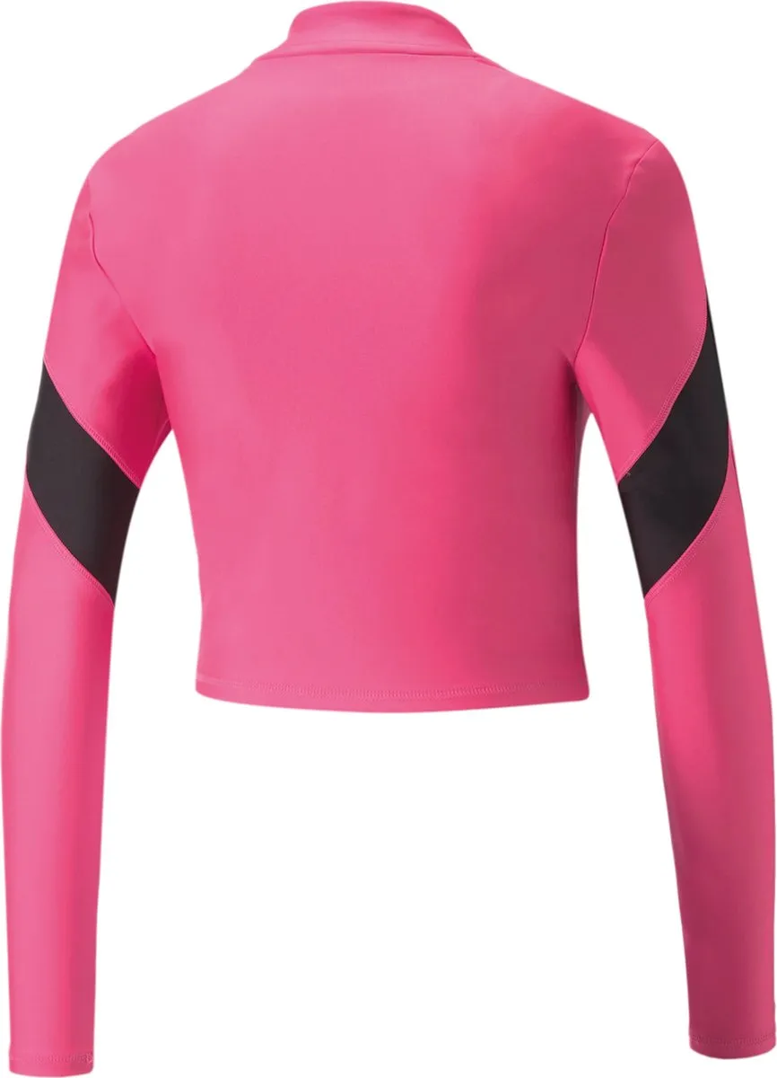 PUMA Fit Eversculpt Sporttrui - S - Roze/Zwart
