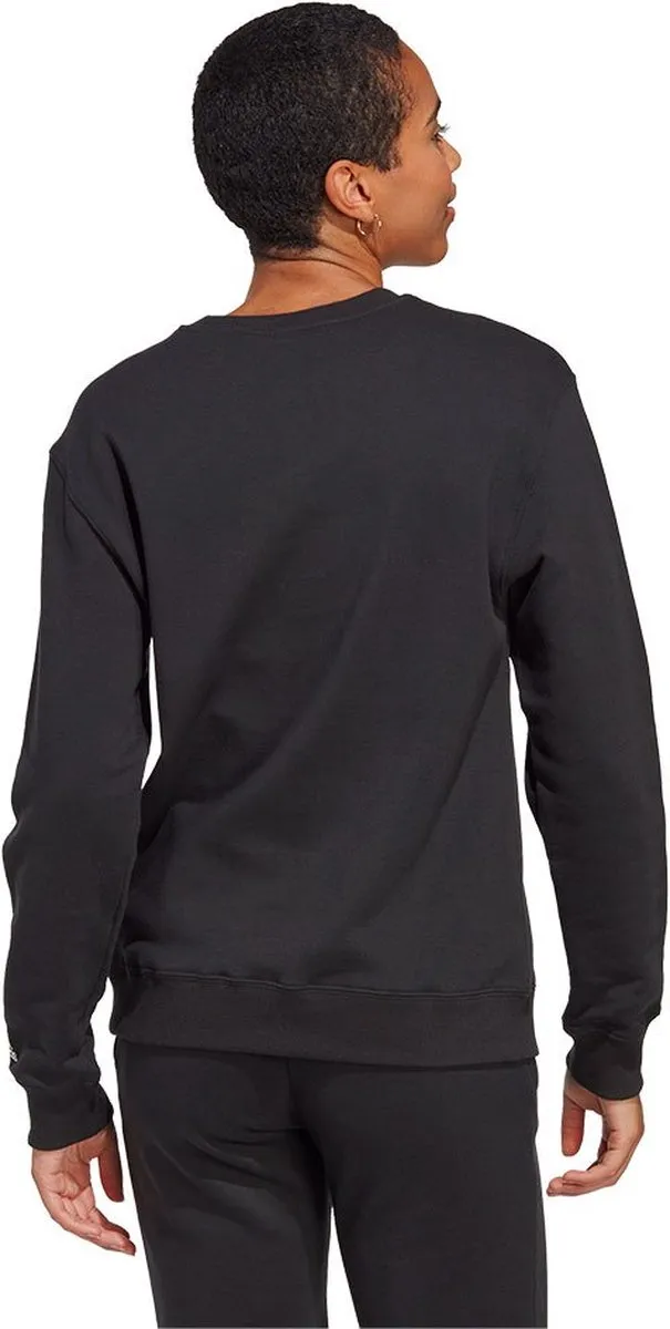 adidas Sportswear Essentials Linear French Terry Sweatshirt IC6878 - Zwart L