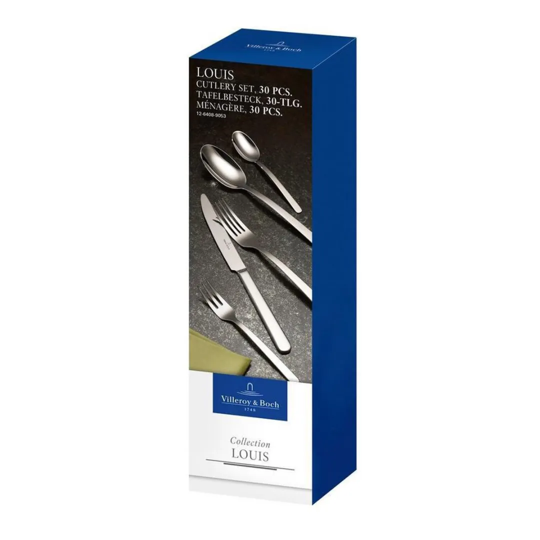 Villeroy & Boch Louis Bestekset 30-delig - Zilver