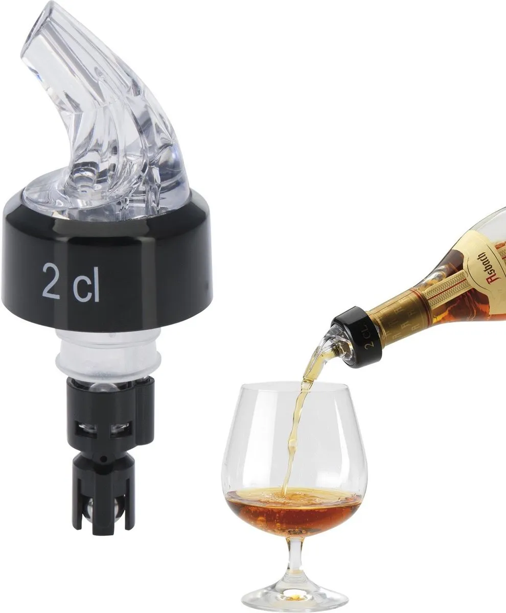 Westmark Doseer-/Maatschenktuit 2cl - Kunststof - Transparant