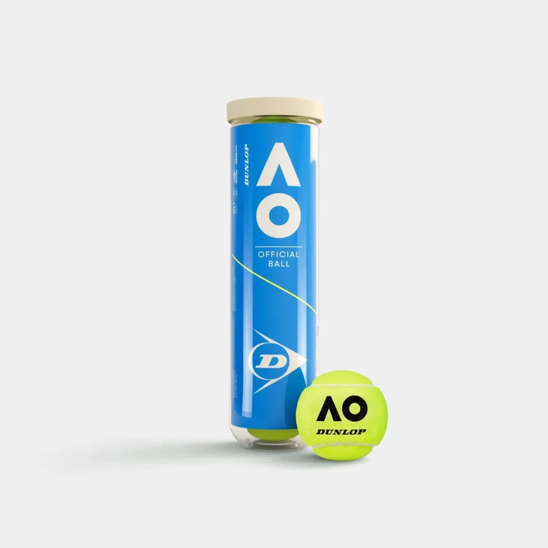 Dunlop Australian Open Tennisballen - 4 Stuks - afbeelding 6 van 6