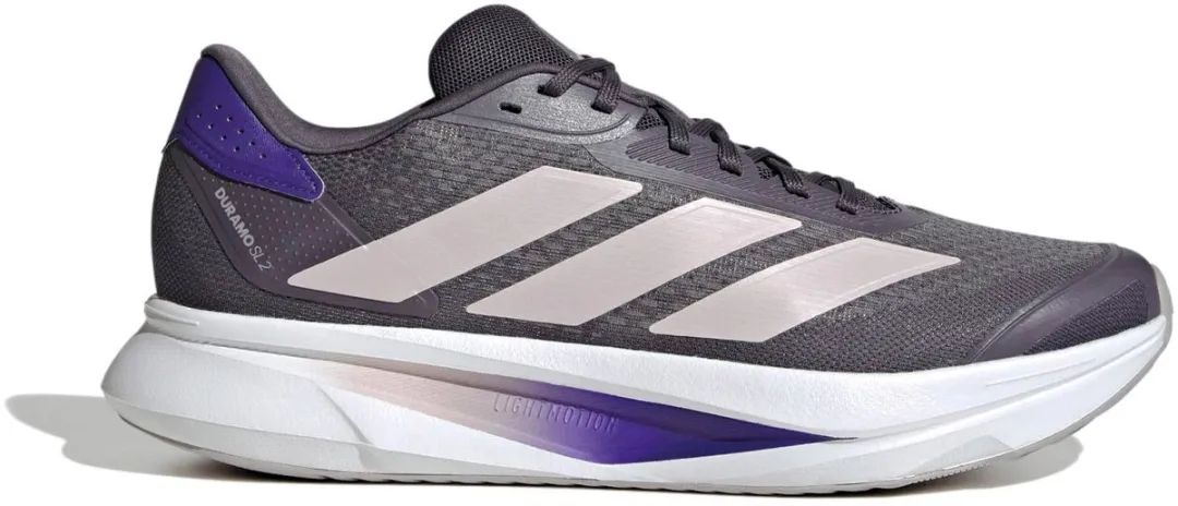 Adidas Duramo SL2 JQ0606 Hardloopschoenen - Heren 43 1/3 - Donkergrijs/Paars