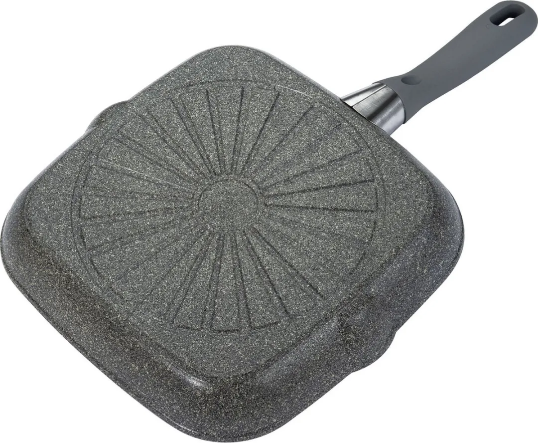 Ballarini 75002-941-0 Grillpan Vierkant 28cm - Inductie - Grijs