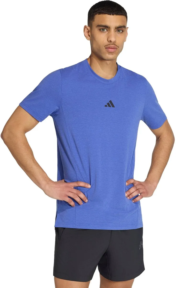 adidas Performance Workout T-shirt JX3284 - Heren - Blauw