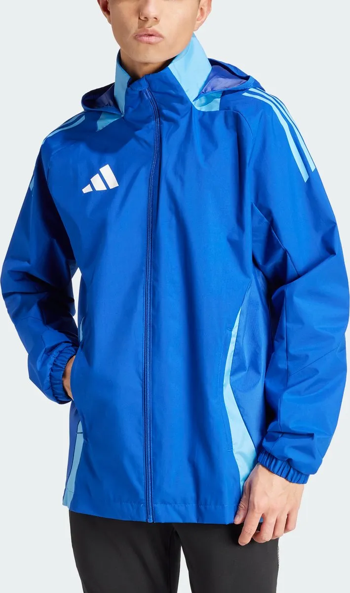 adidas Performance Tiro 24 Competition All-Weather Jack - Heren M - Blauw