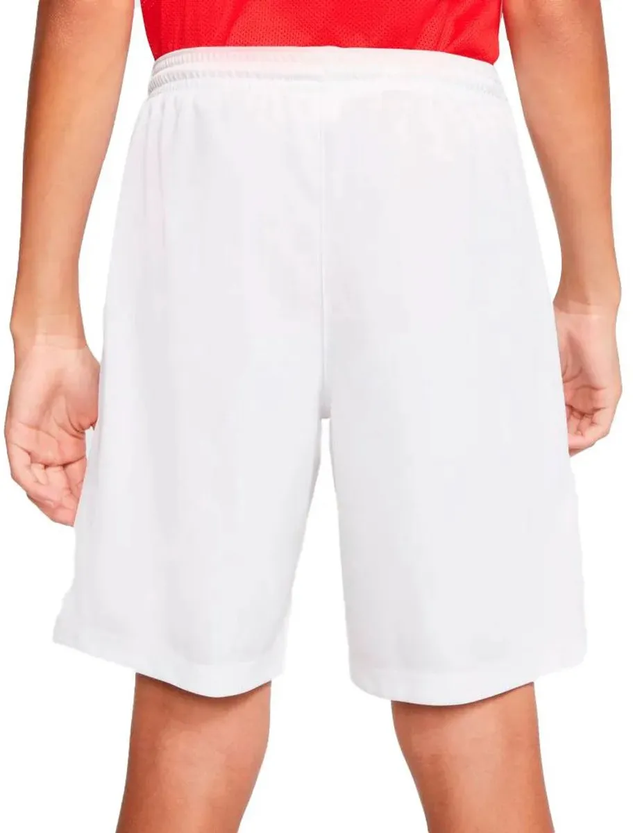Nike Dri-FIT Park 3 Sportbroek Short - Maat 140 - Wit/Zwart