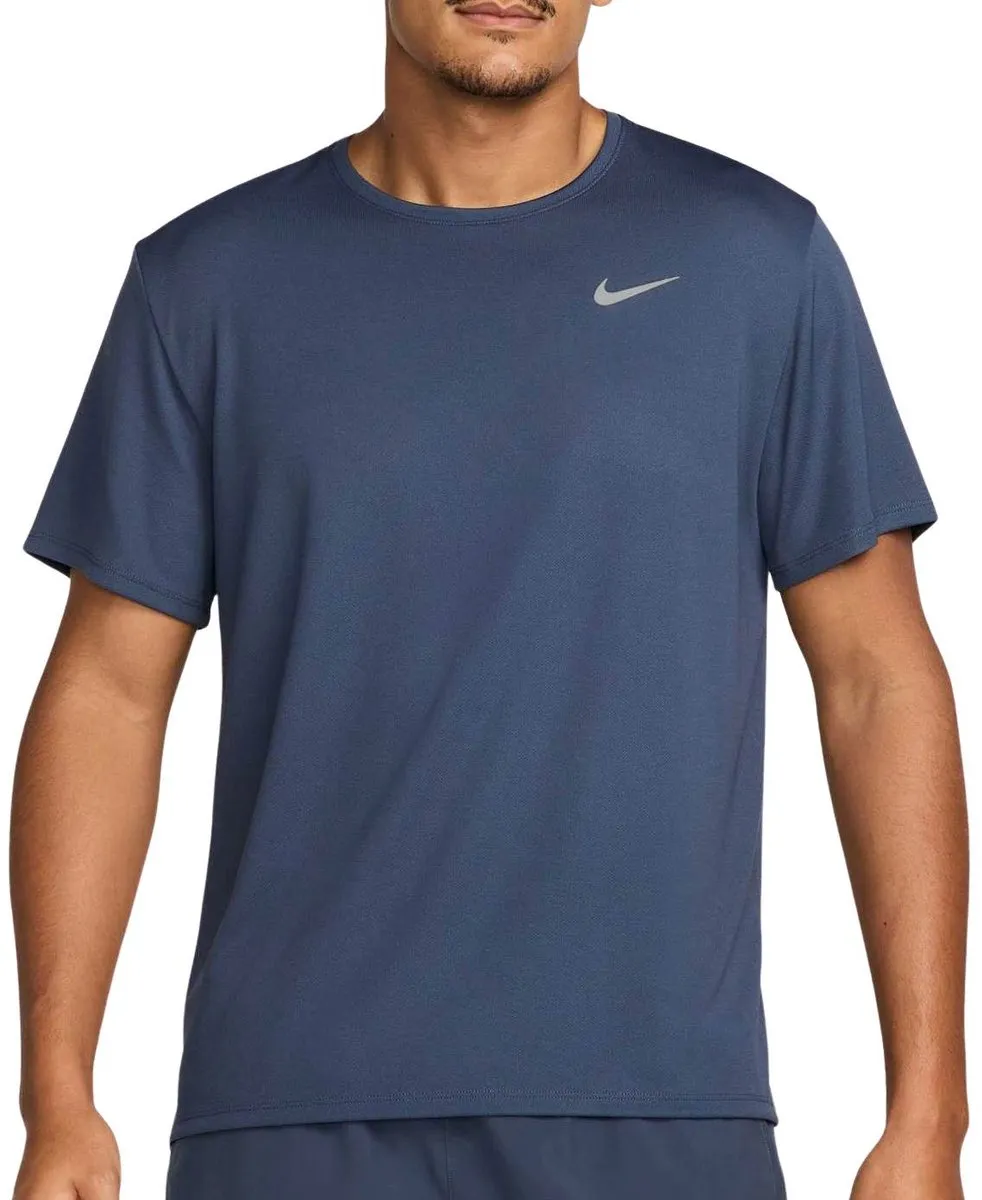 Nike Dri-FIT UV Miler Shirt Heren XL - Blauw