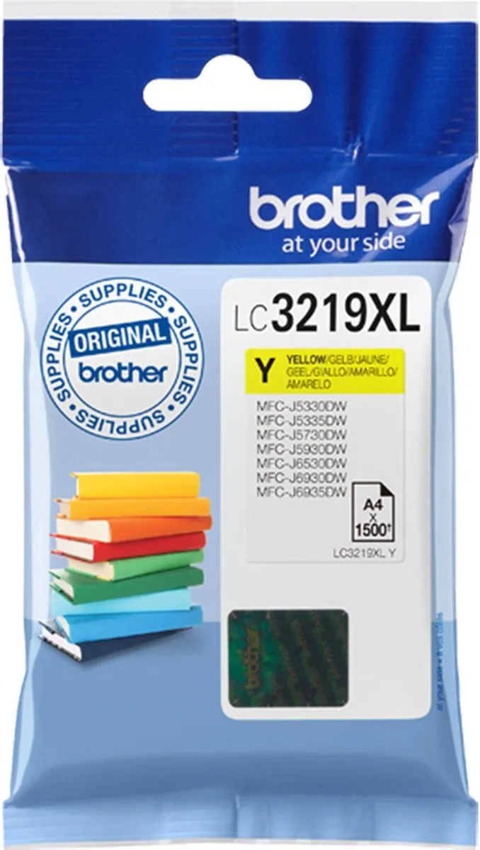 Brother LC-3219XLY Inktcartridge Geel