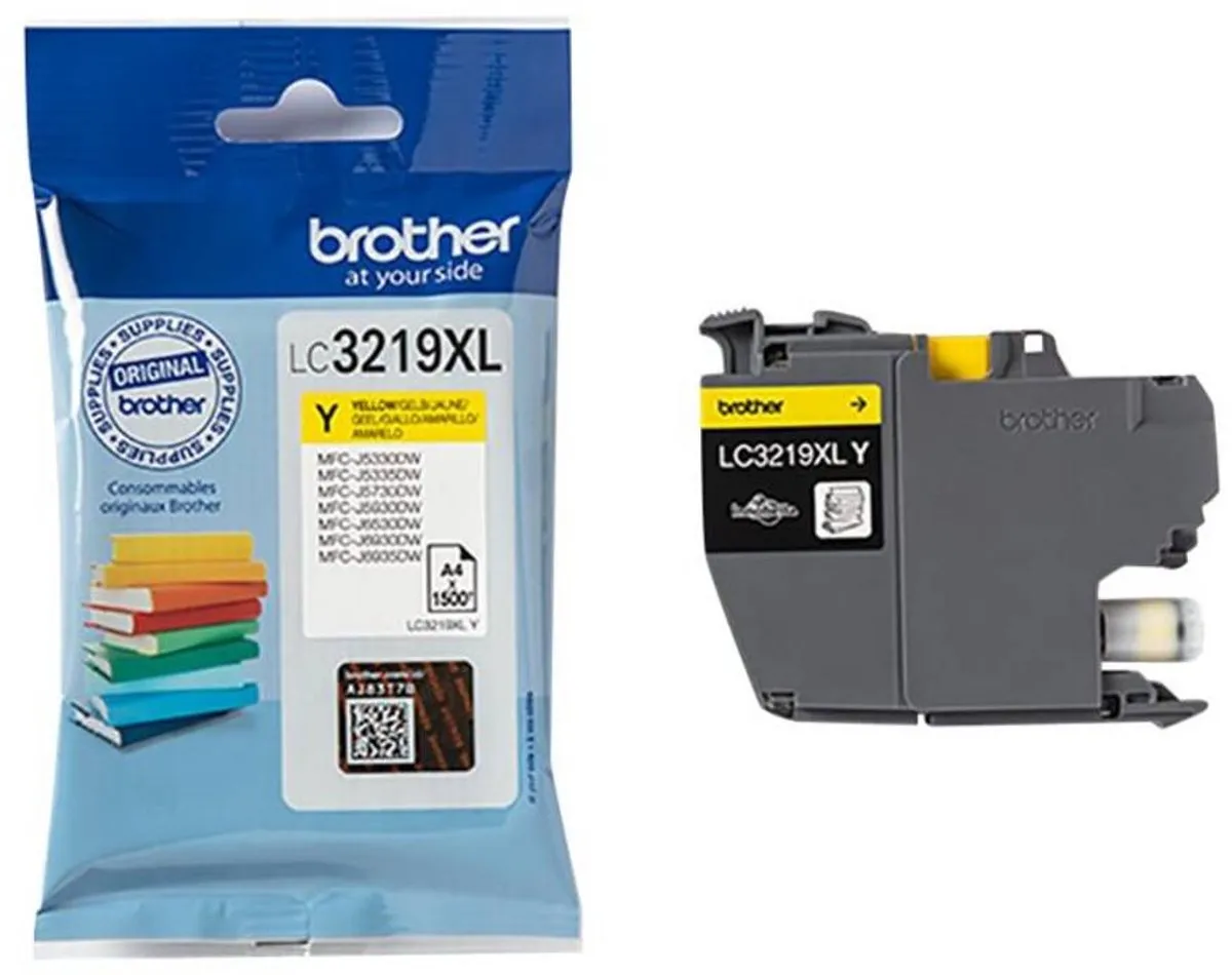 Brother LC-3219XLY Inktcartridge Geel - 220ml