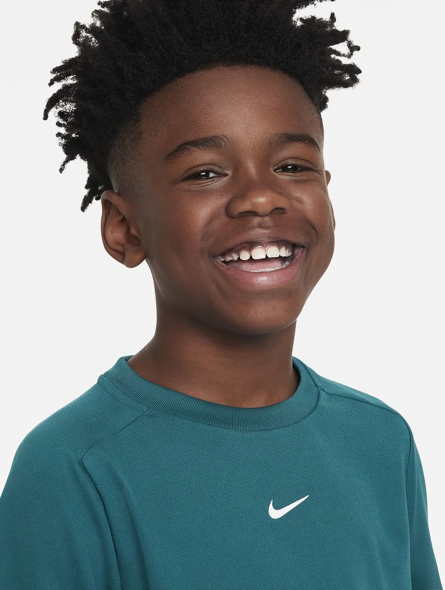 Nike Dri-FIT Junior Sportshirt DX5380-381 - 140 - Groen