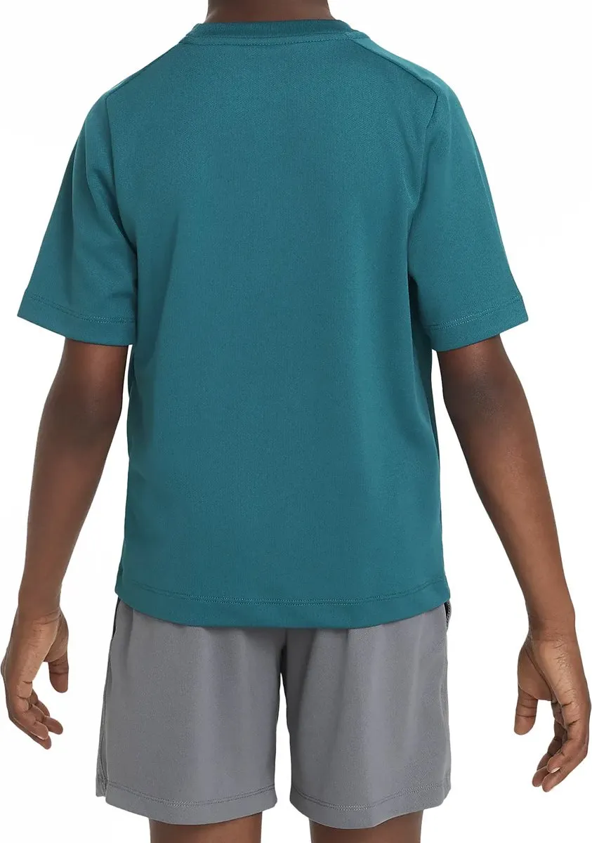 Nike Dri-FIT Junior Sportshirt DX5380-381 - 140 - Groen