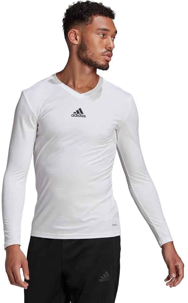 adidas Team Base Longsleeve GK9088 - XL - Blauw/Wit