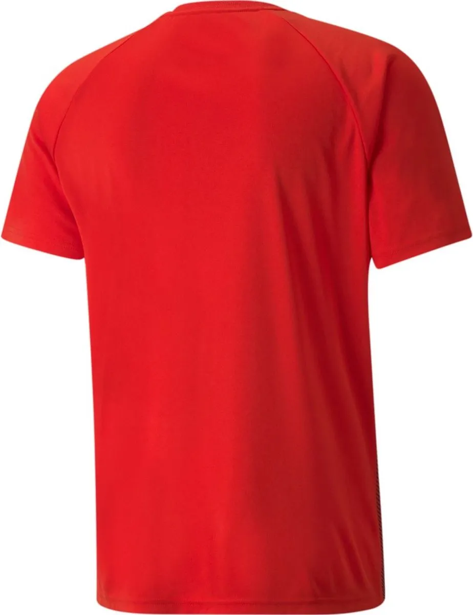 PUMA Teamliga Shirt Kinderen 152 - Rood/Zwart