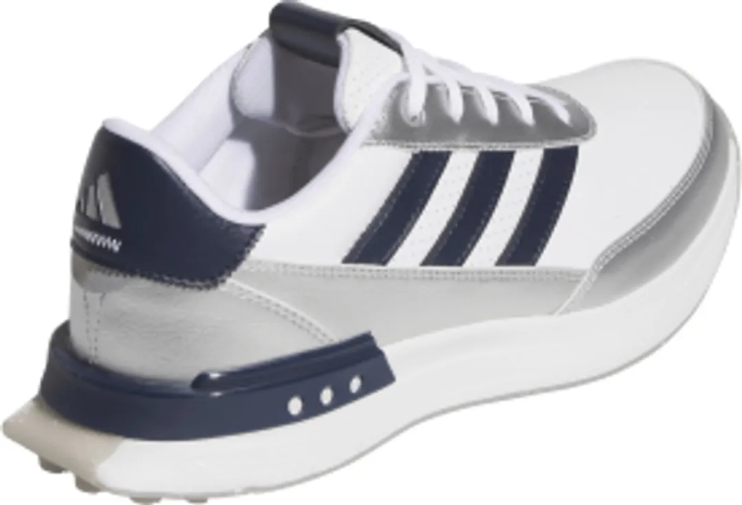 Adidas S2G SL Leather 25 Dames Golfschoenen - Wit Navy Zilver