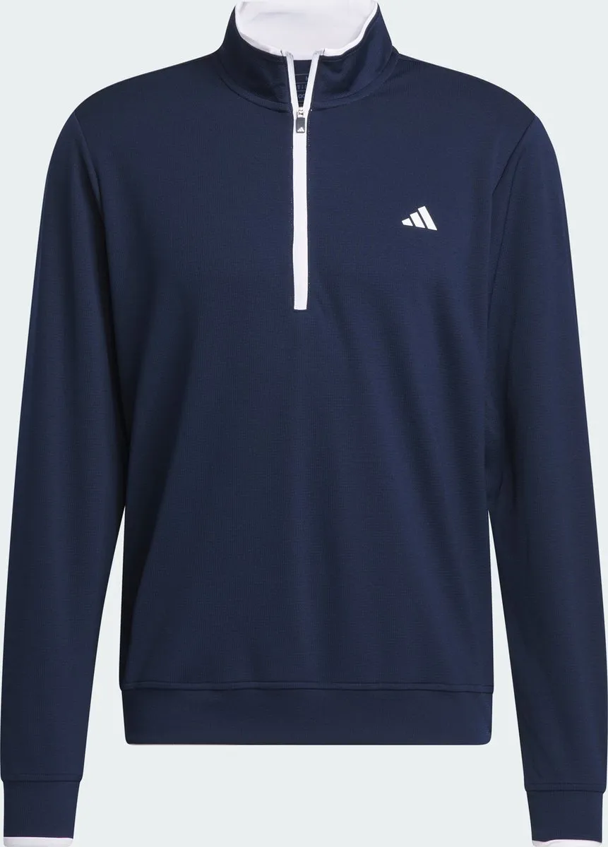 adidas Performance Top Halflange Rits - Blauw - IU4511