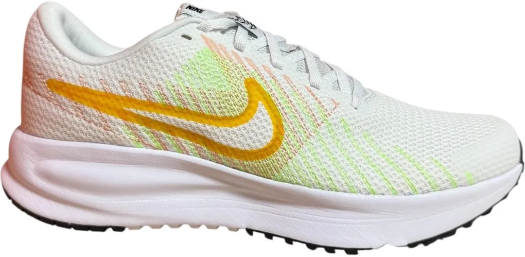 Nike Run Defy Sportschoenen 44 - Wit/Groen/Oranje