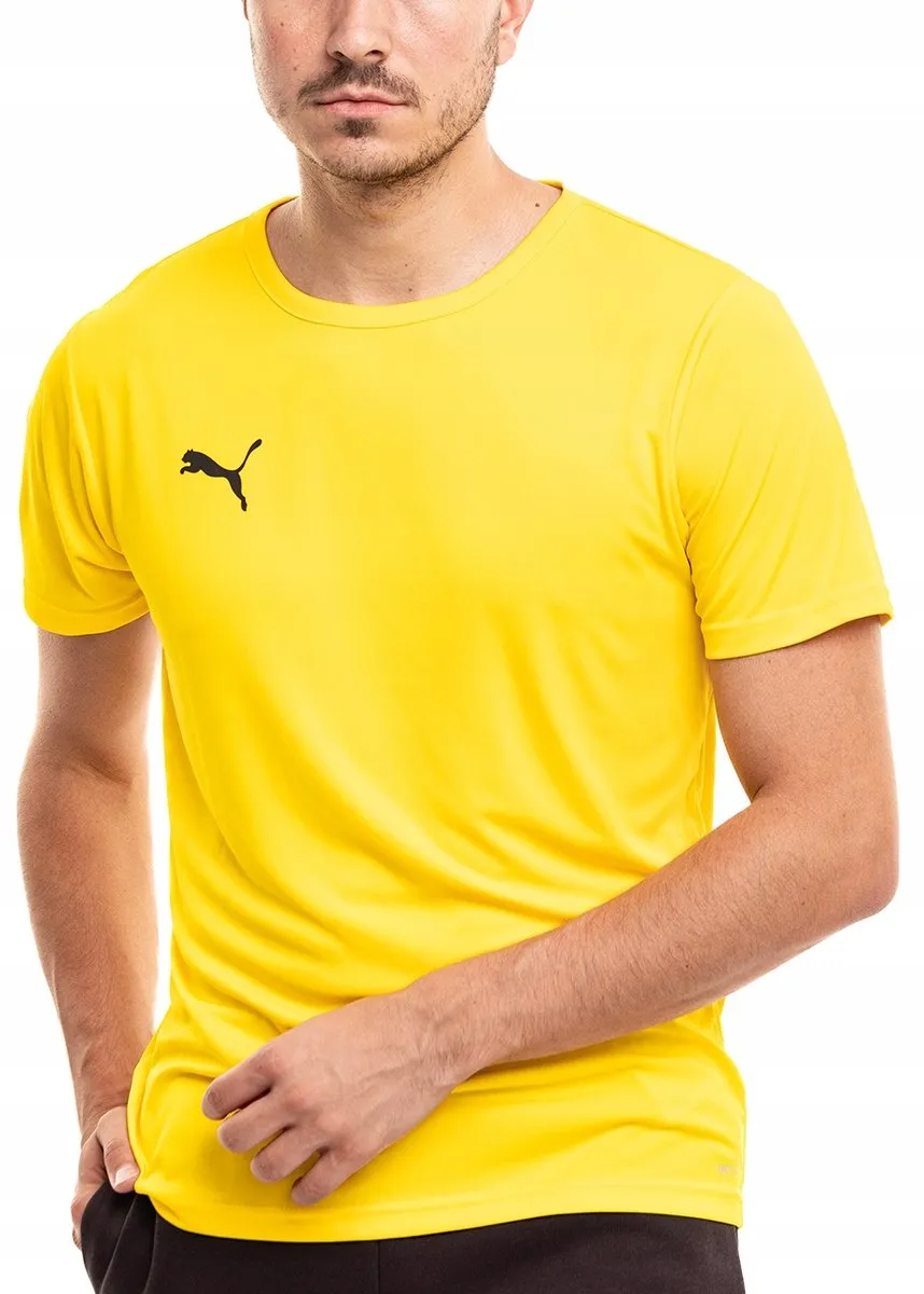 PUMA teamRISE Sportshirt Heren - Geel