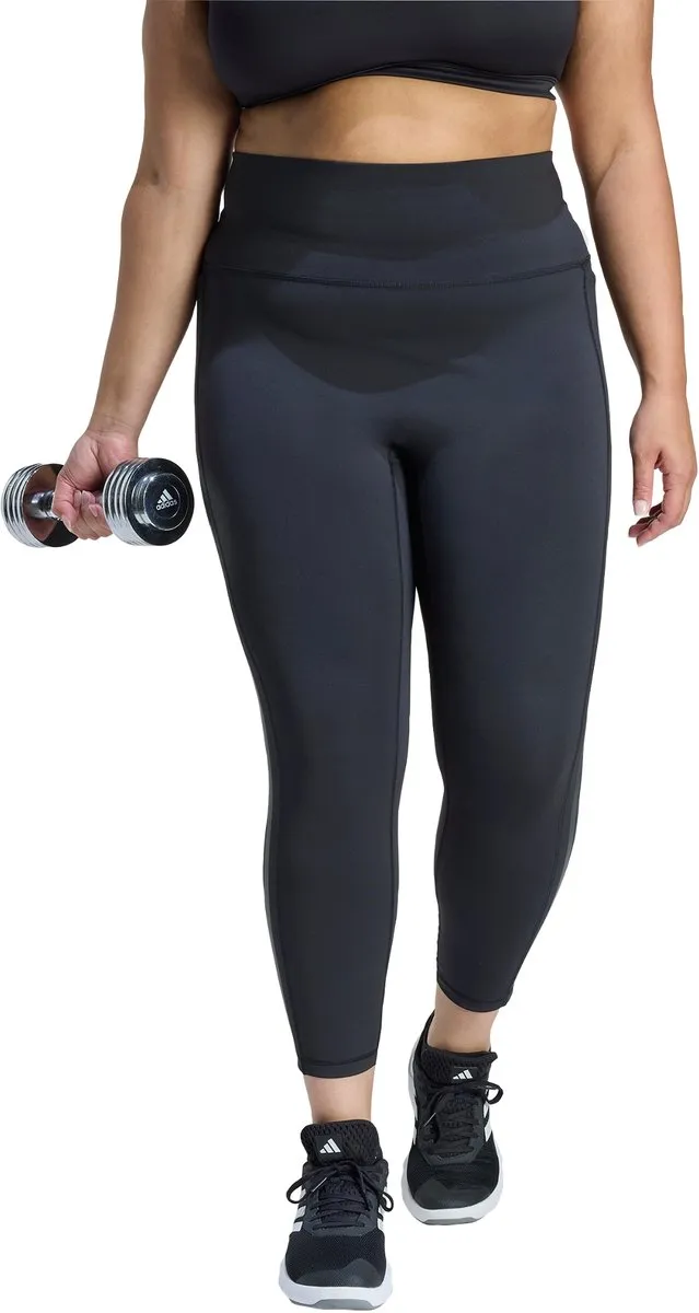 adidas Performance Optime 3-Stripes 7/8 Workoutlegging XXXXL - Zwart