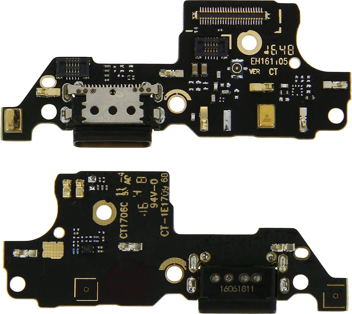 Huawei Mate 9 Oplaadconnector USB-C - Zwart - afbeelding 2 van 3