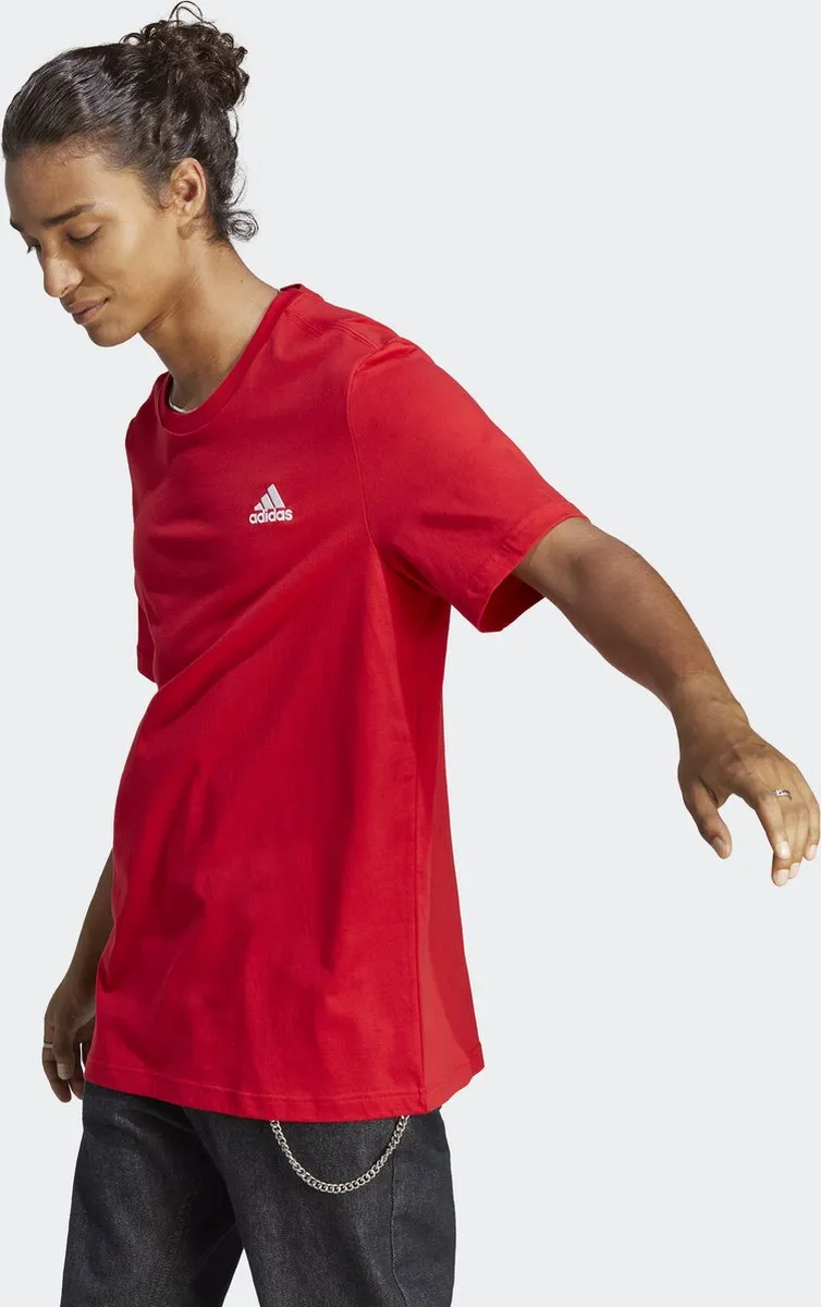 adidas Sportswear Essentials T-shirt IC9290 - Rood - M