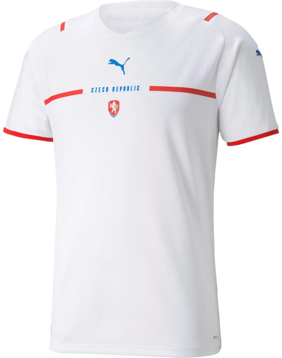 PUMA Tsjechië Facr Wit Voetbalshirt XL
