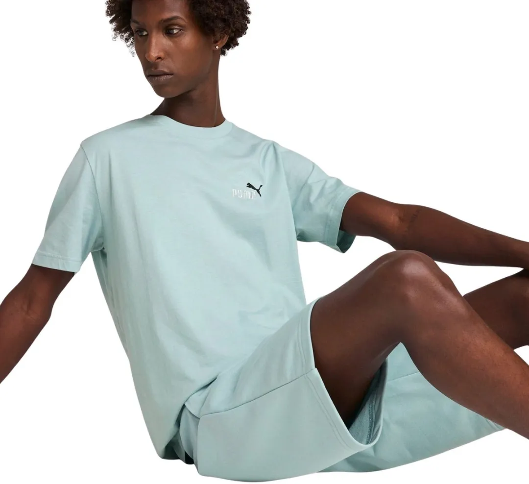 PUMA ESS 2 Color Heren T-shirt - S - Modern Mint - afbeelding 6 van 6