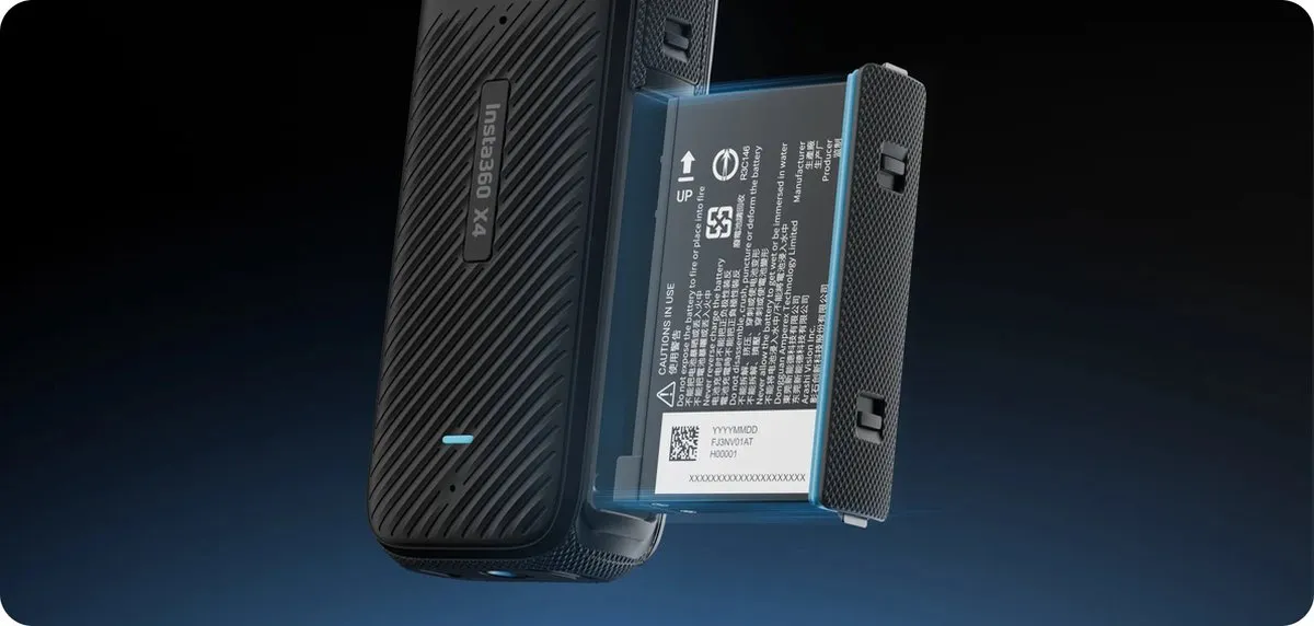 Insta360 X4 Dual Battery Bundel - 2x 2290mAh Accu