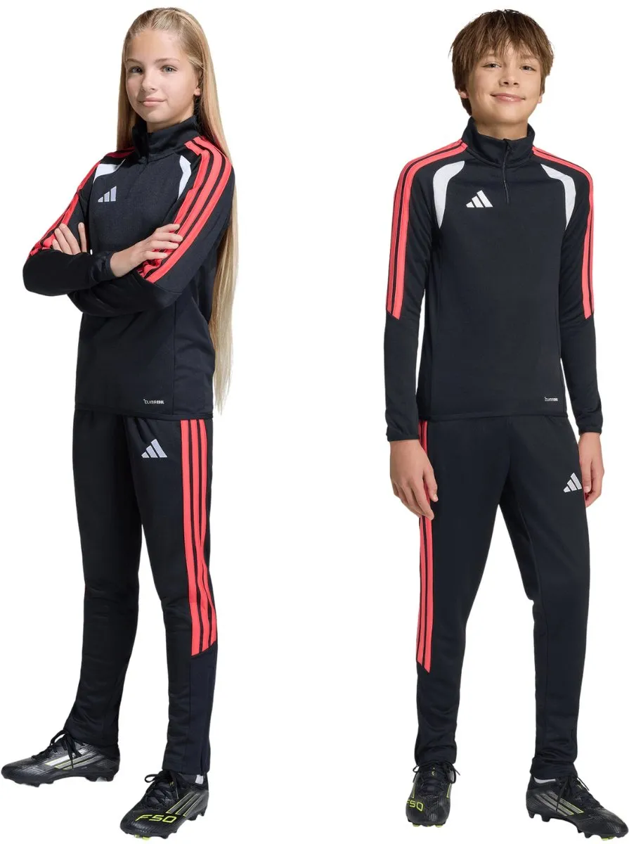adidas Tiro 26 League Slim Broek Kinderen - 152cm Zwart-Rood