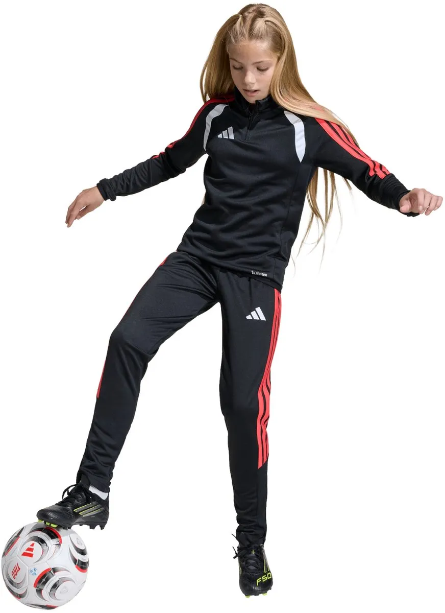 adidas Tiro 26 League Slim Broek Kinderen - 152cm Zwart-Rood