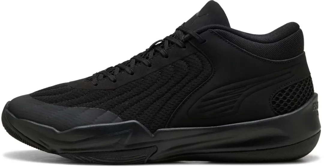 PUMA Court Pro 2 Indoor Schoenen - Wit/Blauw - Maat 42 - afbeelding 4 van 6
