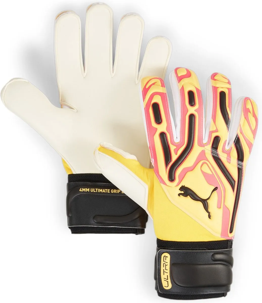 PUMA Ultra Pro RC Keepershandschoenen 7.5 - Fluoro Pink/Orange/Zwart