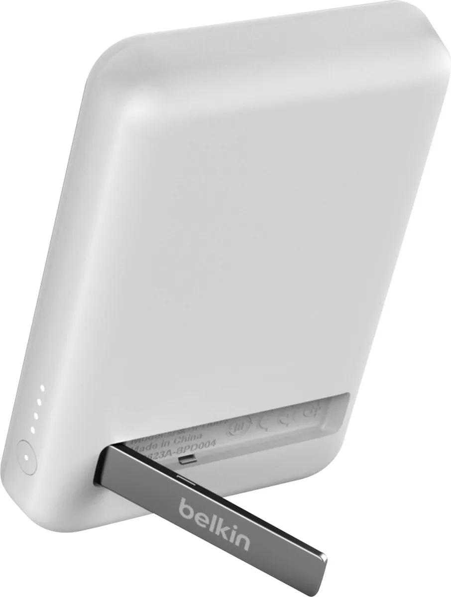 Belkin BPD004BTWT Draadloze Powerbank 5000mAh - MagSafe - Wit