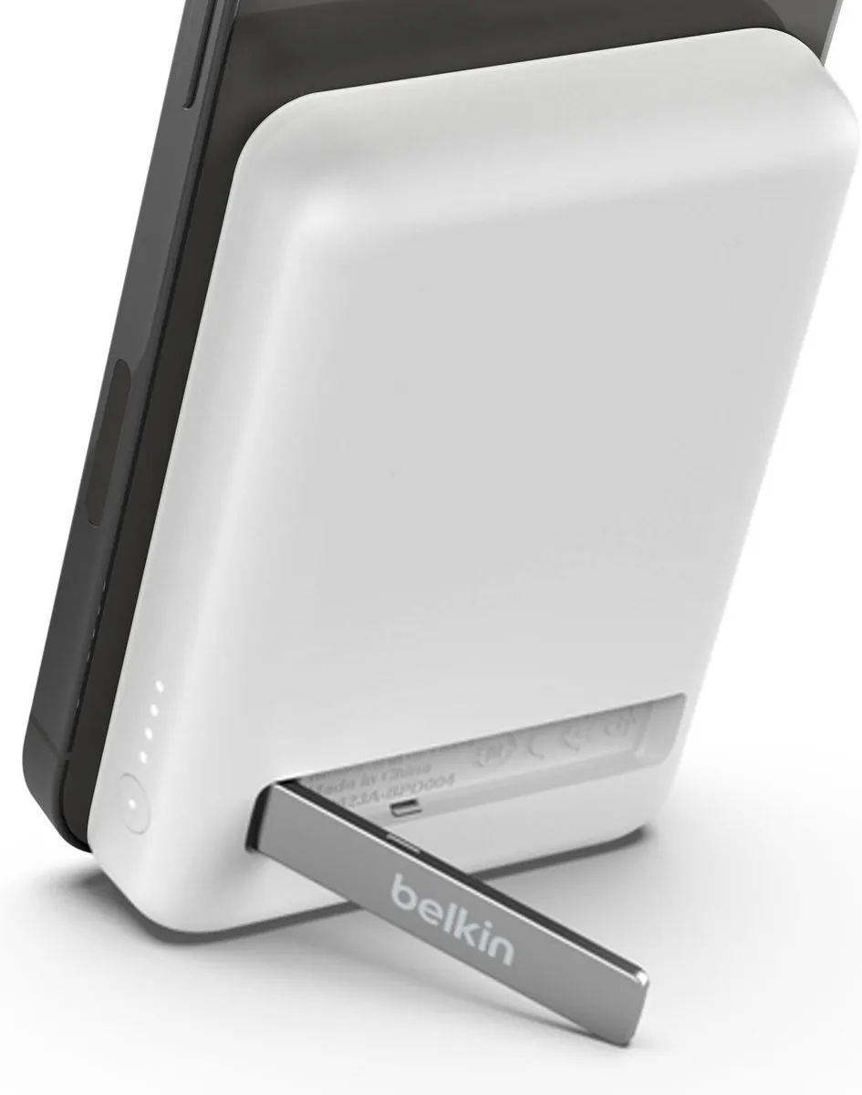 Belkin BPD004BTWT Draadloze Powerbank 5000mAh - MagSafe - Wit