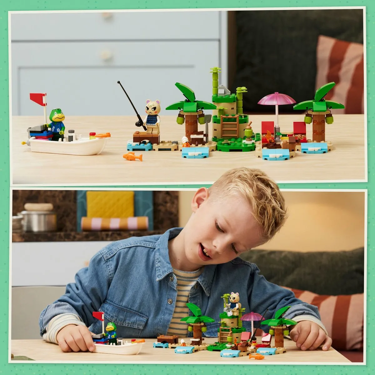 LEGO Animal Crossing Kapp'ns Eilandrondvaart 77048 - 233 Stukken