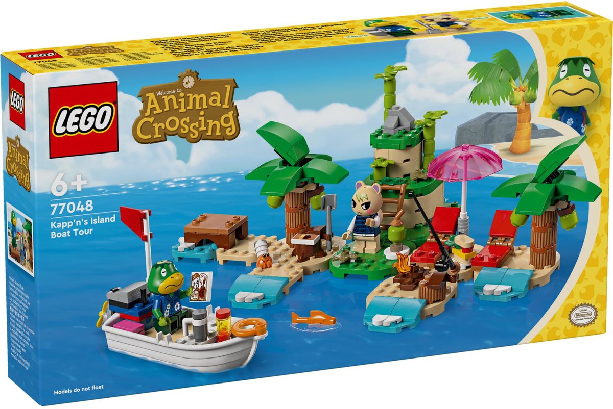 LEGO Animal Crossing Kapp'ns Eilandrondvaart - 77048