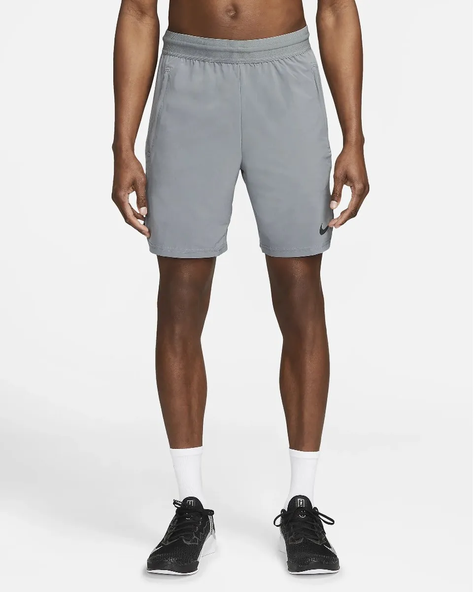 Nike Dri-FIT Heren Runningshort L - Grijs
