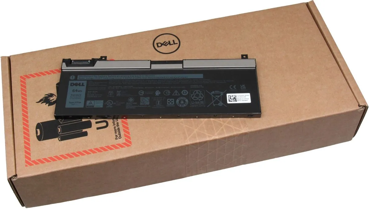 Dell RY3F9 Laptopbatterij 64Wh