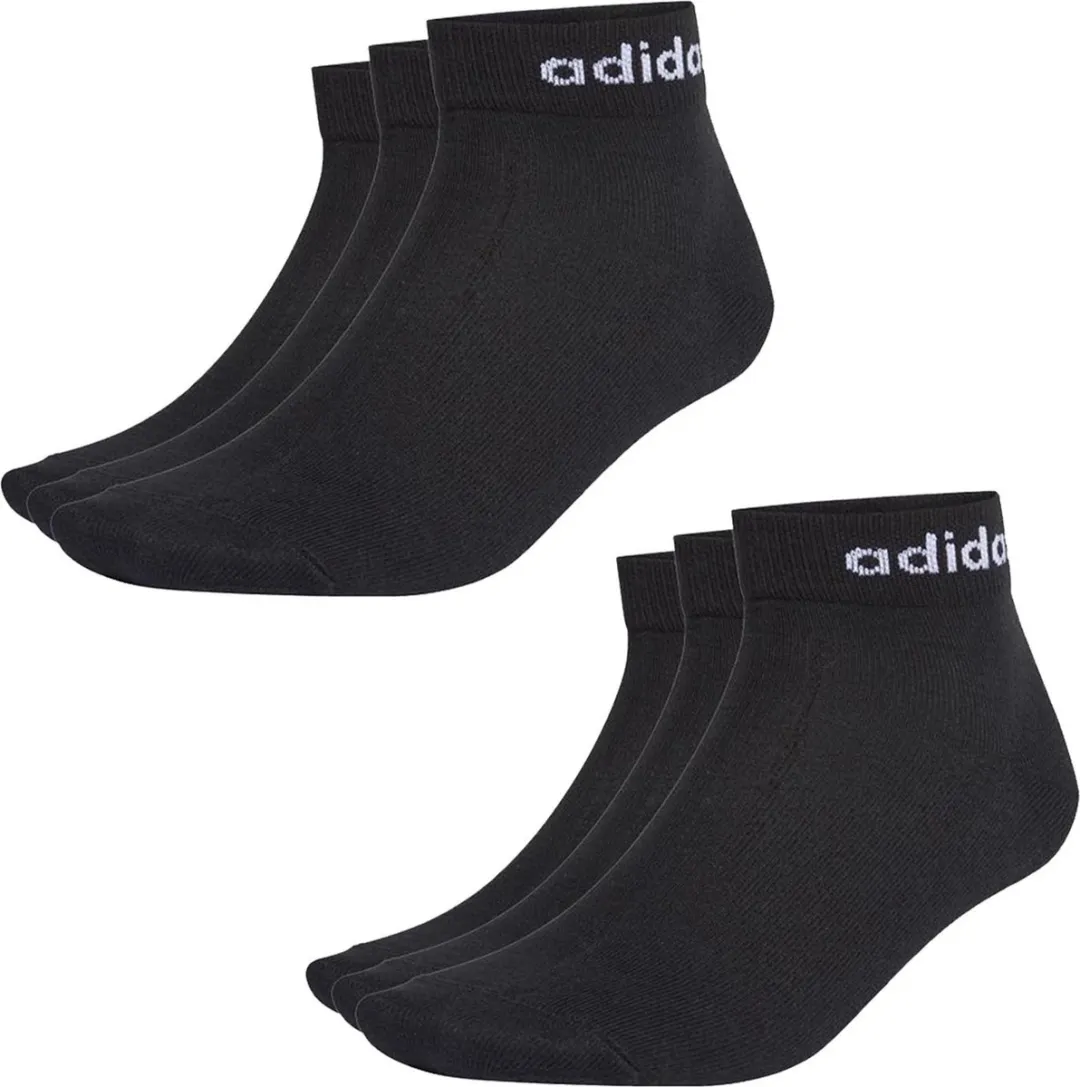 adidas NC Ankle Performance Sokken 6 Paar - 40-42 - Wit