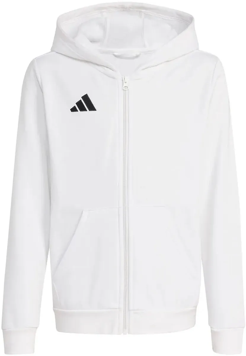 Adidas Entrada 26 Hoodie - Kinderen 116cm Wit