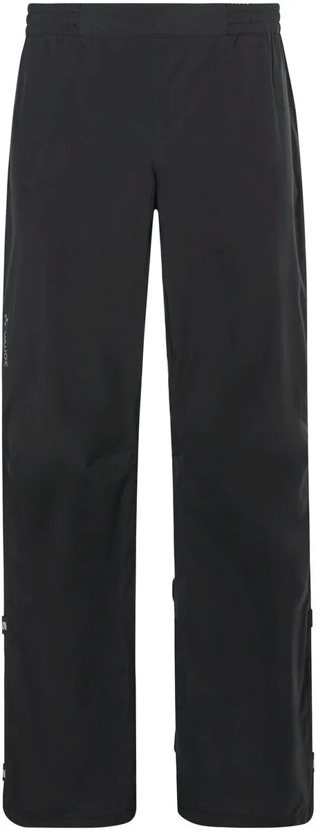 Vaude Yaras Rain Pants IV Fietsbroek - XXXL - Zwart