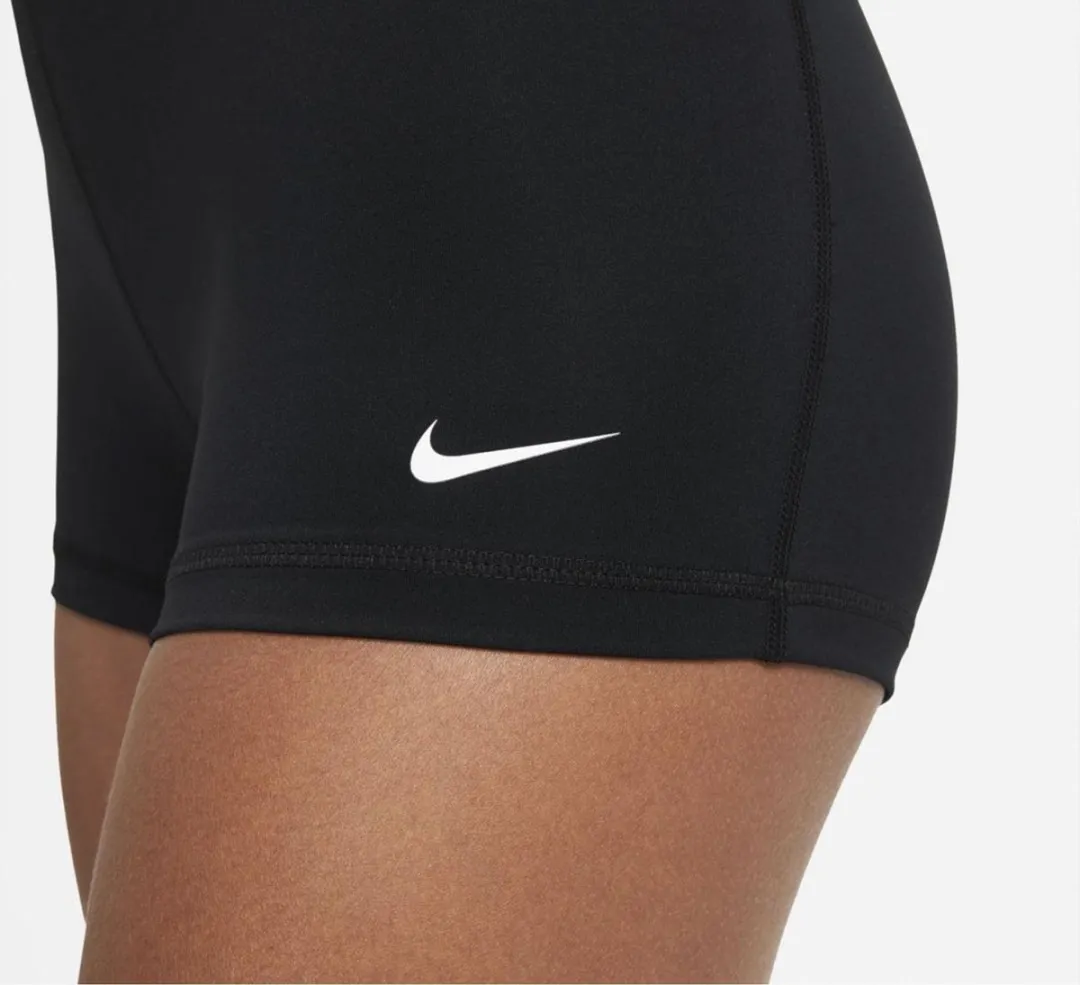 Nike Pro 365 3In Sportbroek Dames L - Zwart