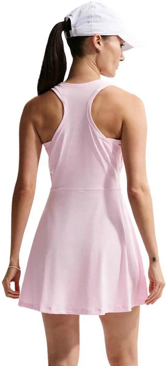 Nike Dri-FIT Victory Tennisjurk Dames S - Lichtroze