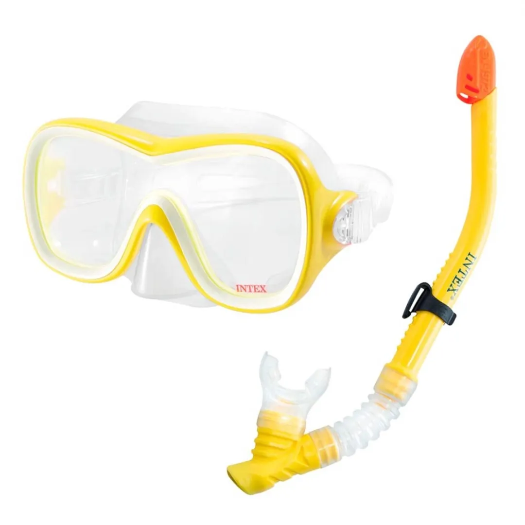 Intex Aquaflow Sport Wave Rider Snorkelset - Oranje